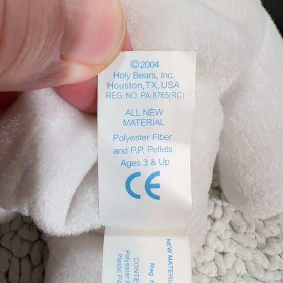 Holy Bears The Original Sacrament Series Communion ~9" Tall 5.75" W White Gold - Picture 9 of 14